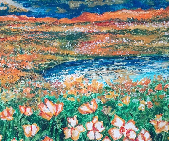 オイルパステル画　原画 オイルパステル画 | STORES
