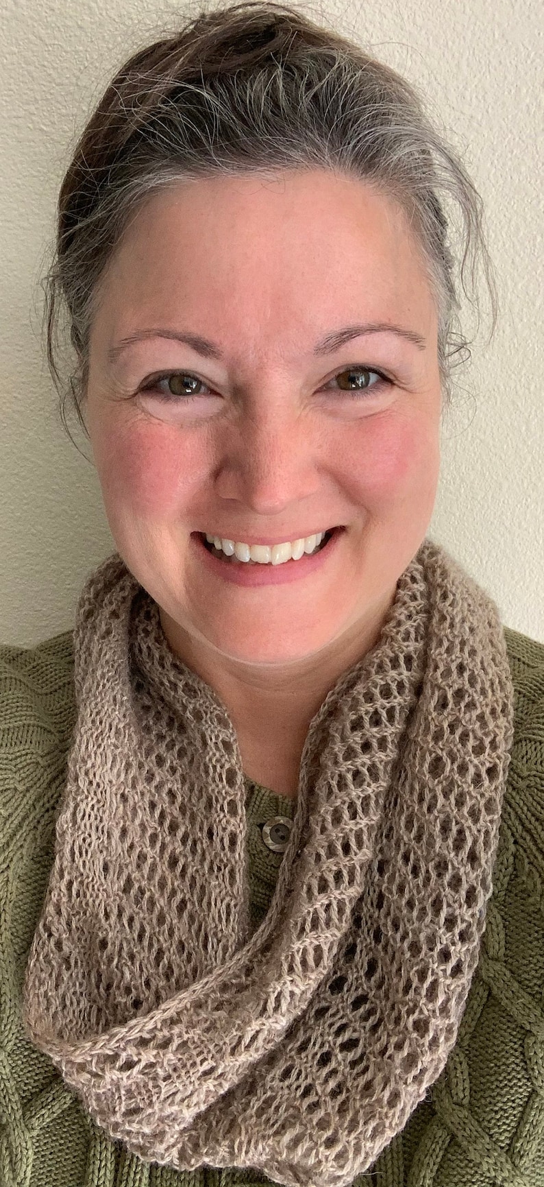 100 Qiviut Natural Brown Smoke Ring in Lace or Plain Knit Etsy