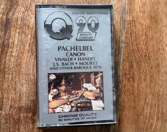Vintage Classical Music Cassette | Pachelbel Canon 90 Minutes | Vivaldi, Handel, Bach, Mouret | Baroque Favorites