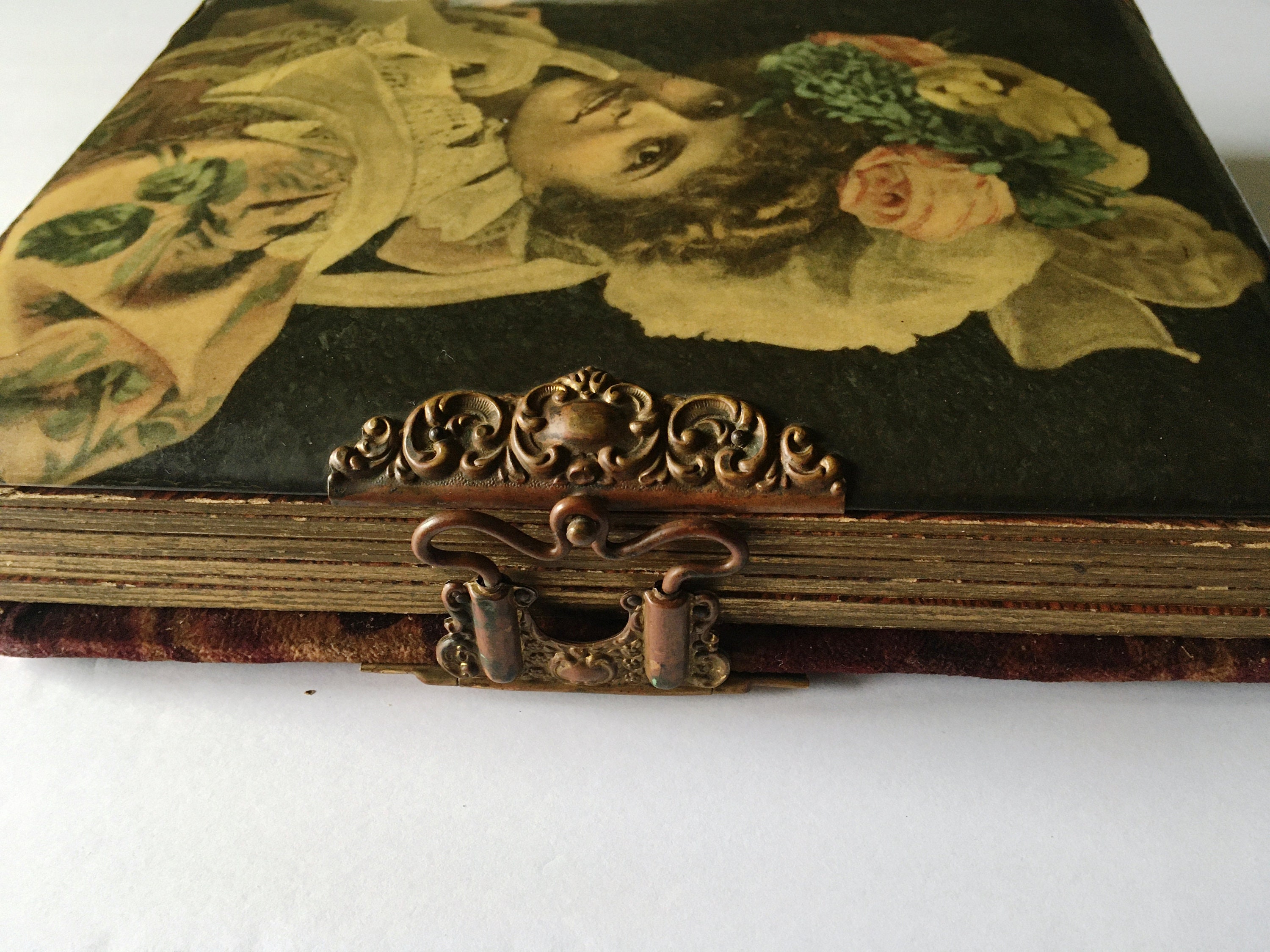 VICTORIAN PHOTO ALBUM Antique Photo Album Celluloid Photo Etsy