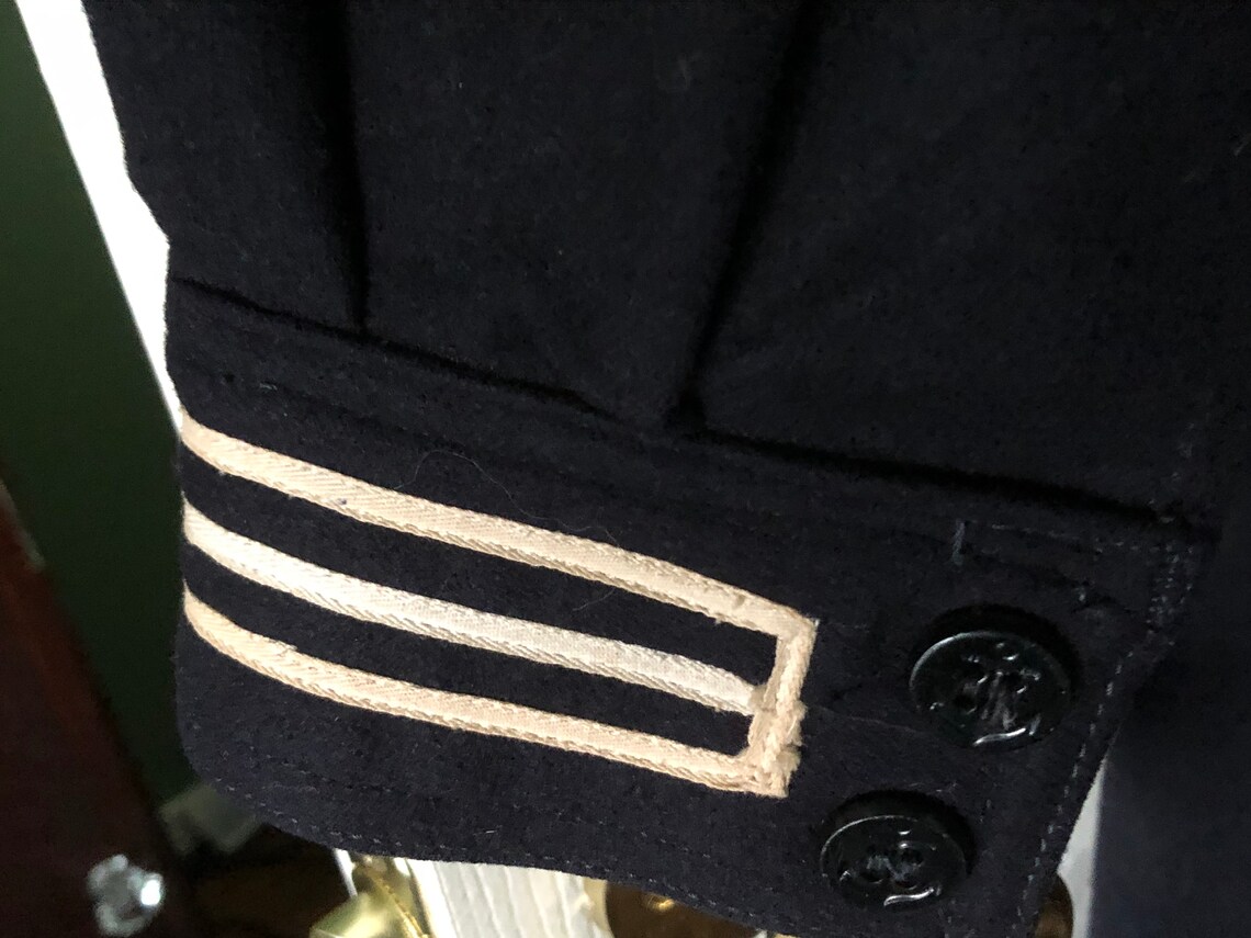 VINTAGE NAVAL UNIFORM Vintage Navy Uniform 1940's Naval - Etsy