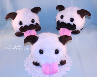 MADE TO ORDER**  Adorable Hand Made League of Legends Poro Plushie