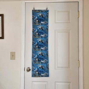 classroom door curtain