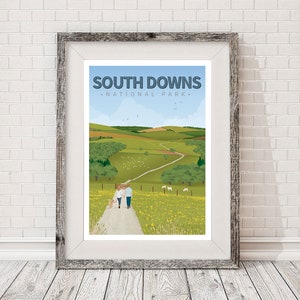 The South Downs Way National Trail And Park. Long Distance Footpath England Uk Image482200589 - View #11