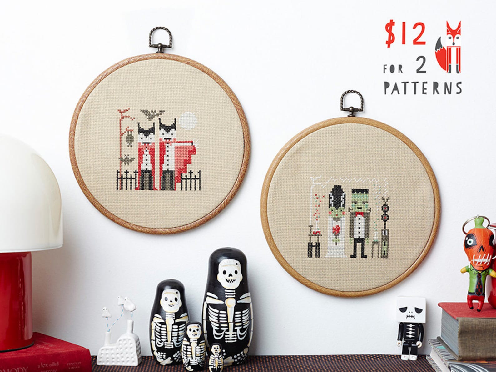 Spooky Halloween Cross Stitch Patterns Fall Cross Stitch Holiday Spooky Halloween Cross Stitch Patterns Fall Cross Stitch Holiday
