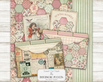 Patchwork Pockets: Vintage Sewing Ephemera (Digital Download)