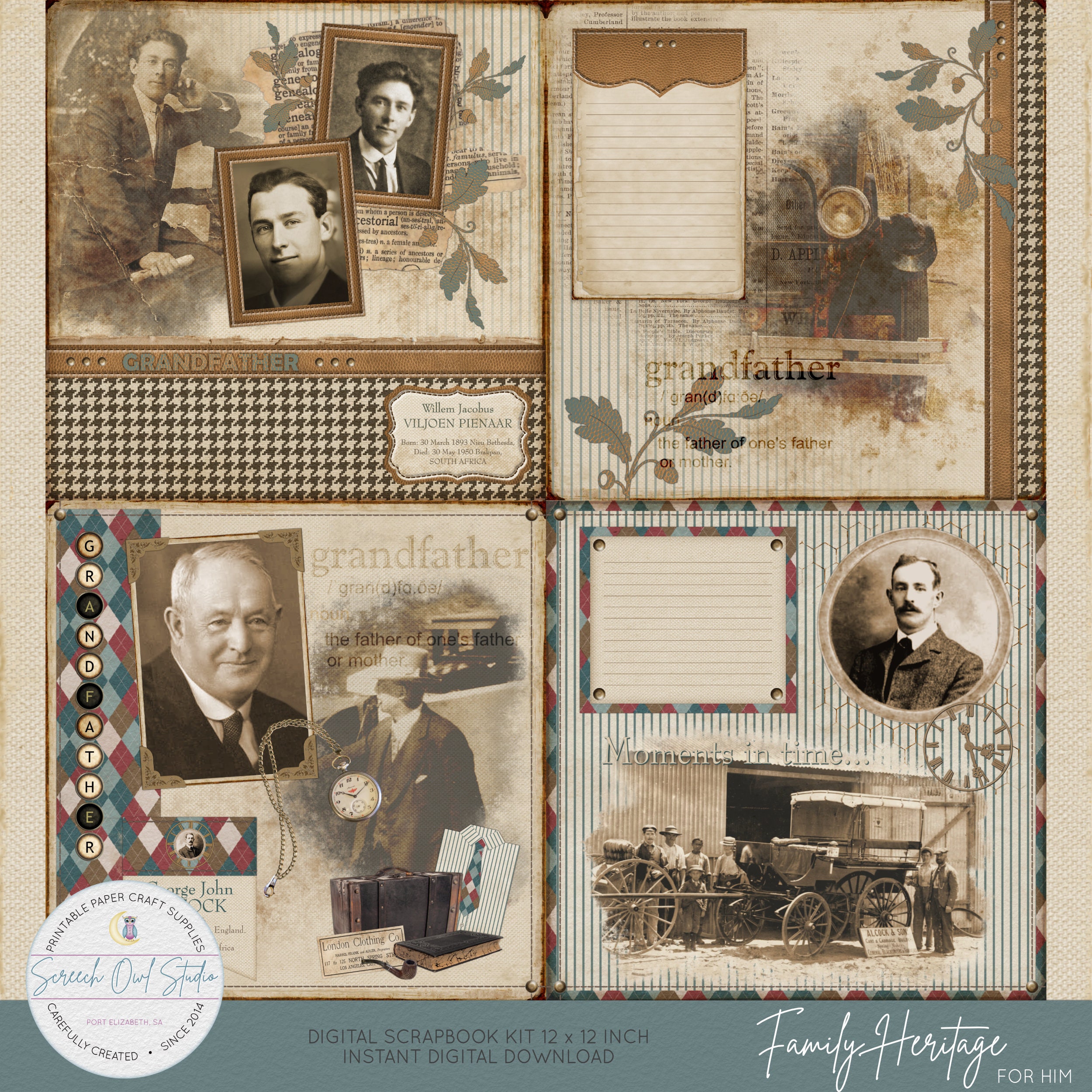 When Copy and Paste Reigned in the Age of Scrapbooking, History