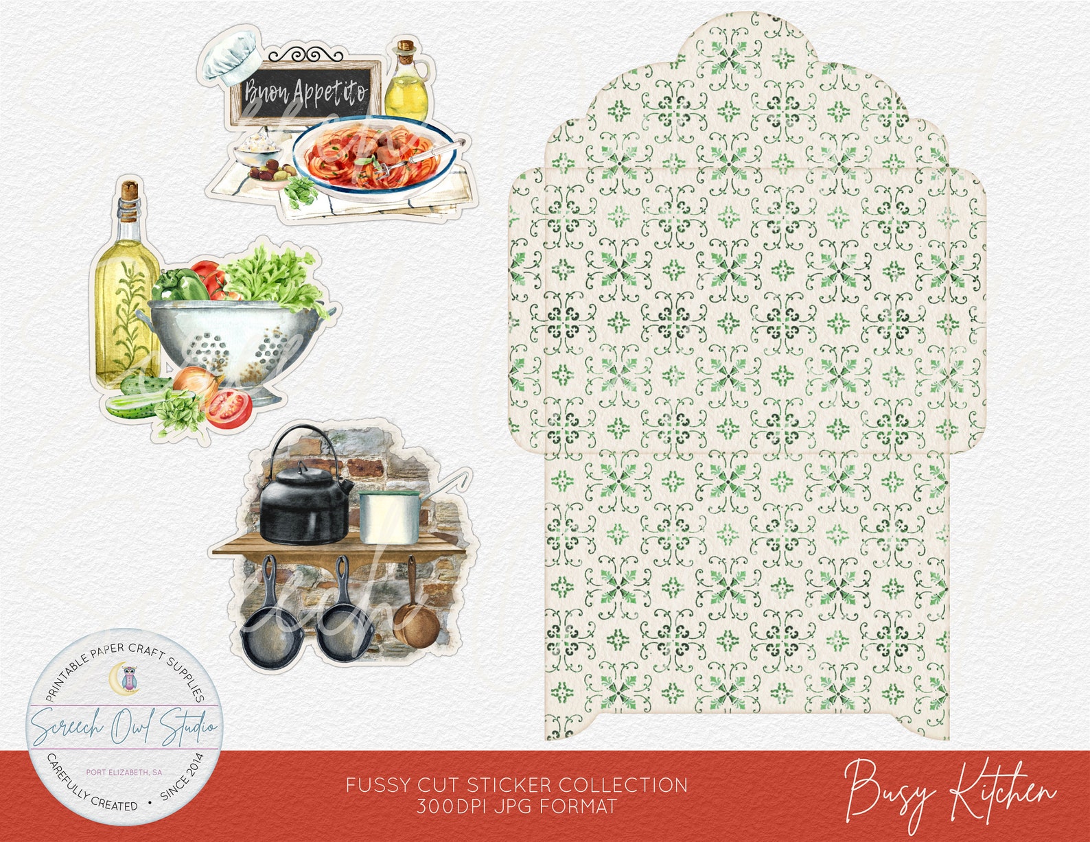 Printable Fussy Cut Stickers Journaling Card Making and - Etsy