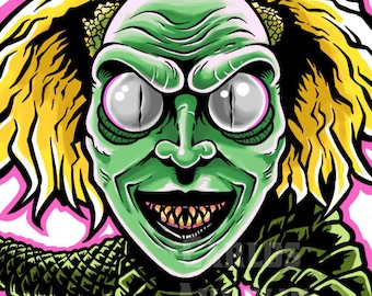 Beetlejuice ART PRINT - &quot;BETELGEUSE&quot; ***Various Sizes***