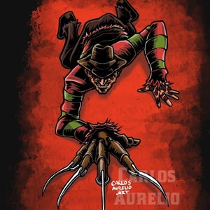 Freddy Krueger ART PRINT - ***Various Sizes***