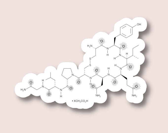Hormones Sticker Oxytocin and Daisy’s Sticker for Breastfeeding Mom’s and Baby, the Love ...