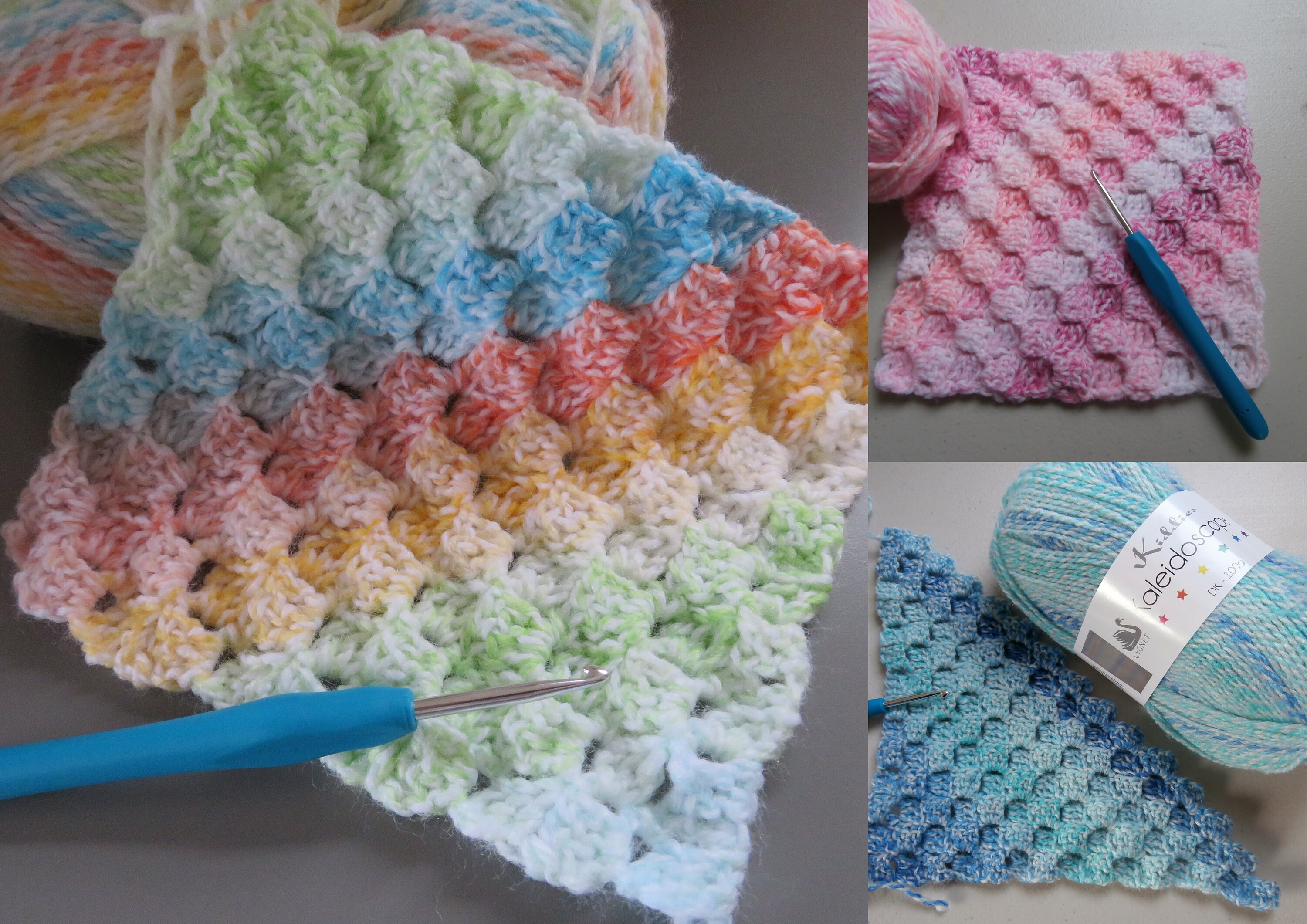 Crochet Baby Blanket Kit Corner to Corner Crochet Kit Hook Etsy UK