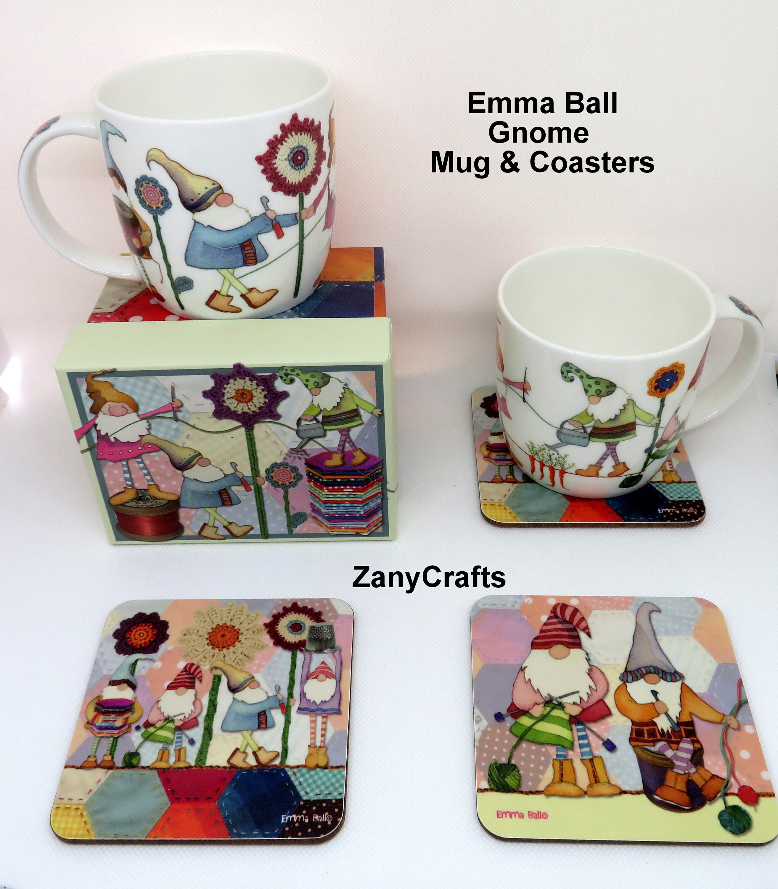 Small Hinged Tins Various Designs by Emma Ball 