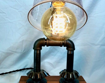 Vintage Industrial Steampunk Desk Lamp