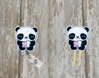Panda NurseDoctor Felt Clip Paperclip Planner Gifts Stationery UK SELLER! Planner Feltie Clip