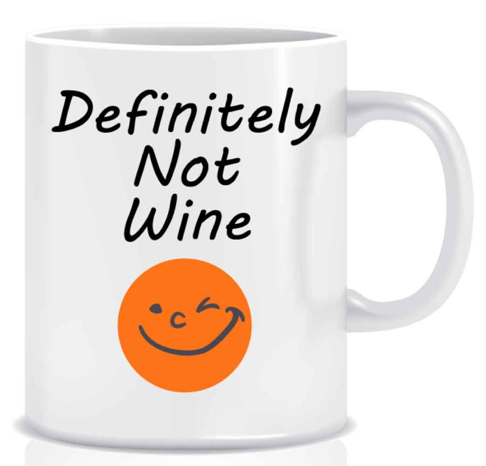 Novelty Mug Novelty Cup Definitely Not Wine Can Be Etsy