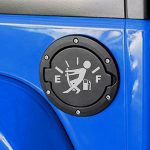 Funny Car Decal | Gas Gauge Decal | Empty Gas Gauge Decal | Gas Gauge Sticker | Gas Cap Decal