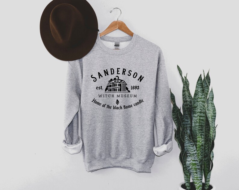 Sanderson Sisters Witch Museum Crew Neck Sweatshirt Fall Etsy