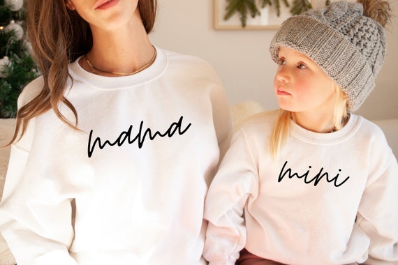 Mama and Mini Sweatshirt Set Mommy and 