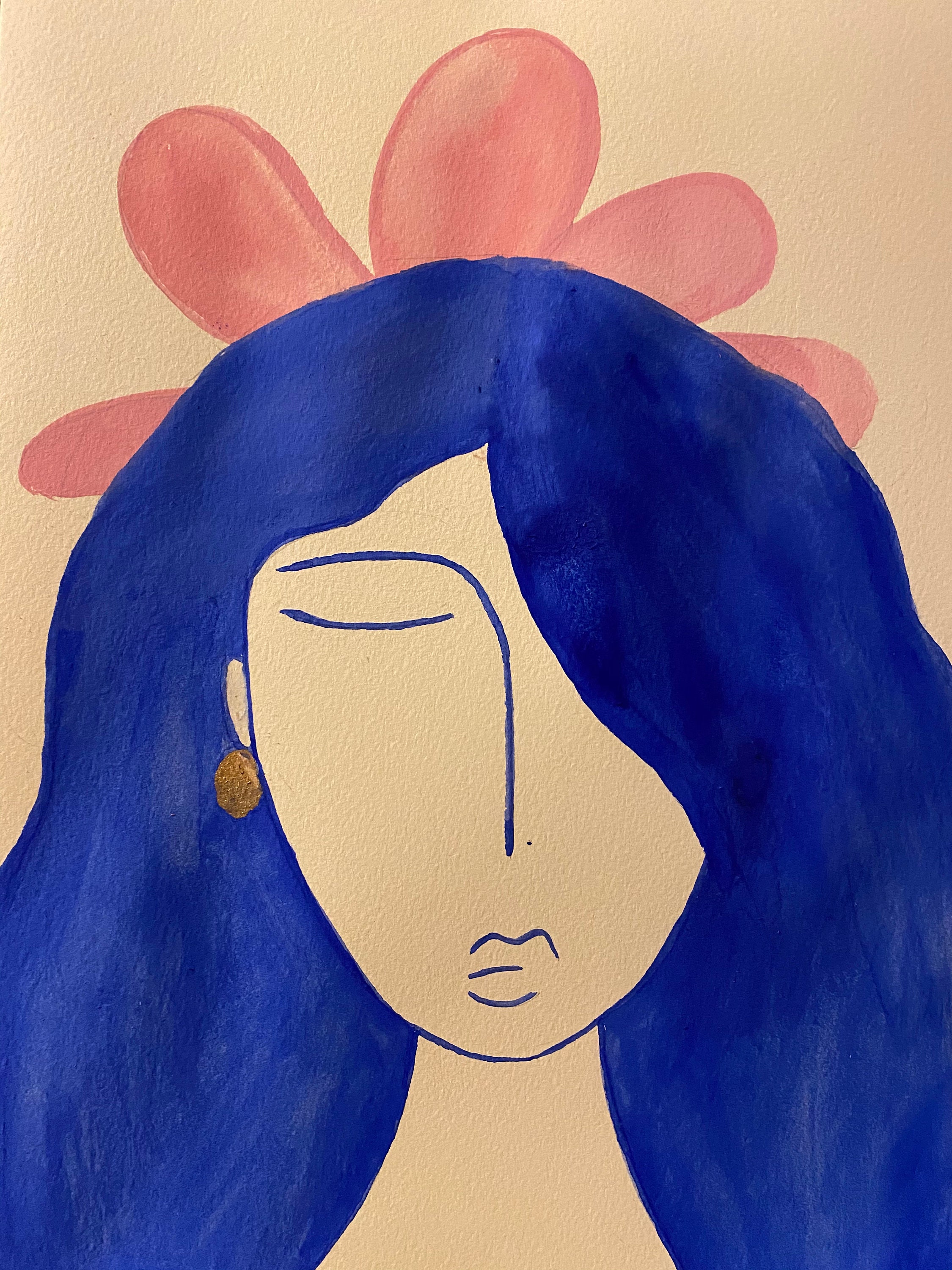 Giclée Print of Original Gouache Paintingblooming Etsy