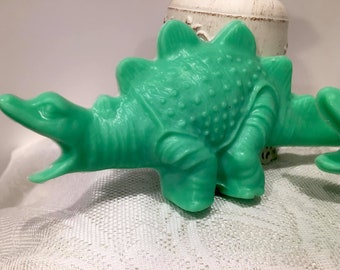 Kids Christmas Dinosaur Soap, Kids , Bath And Beauty ,Gifts Under 10, Dinosaur Birthday,Non Scented Soap For Kids, Kids Bath, Green Dinosaur