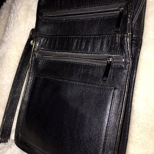 Bolso de piel para viaje, teléfono o tableta, piel de calidad 5 x 8