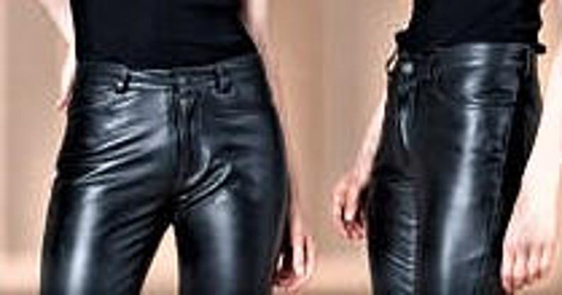 gap leather jeans