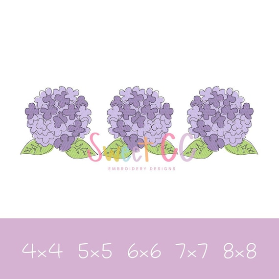 hydrangeaオーダーページ DMC Hydrangea - Embroidery Kit - 123Stitch
