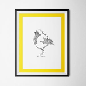 Leonard Cohen - Robin Print - Chelsea Hotel - SHIPPING INCLUDED