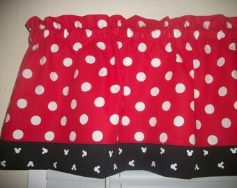 Gorgeous mickey valance Mickey Mouse Valance Etsy Gorgeous mickey valance Mickey Mouse Valance Etsy