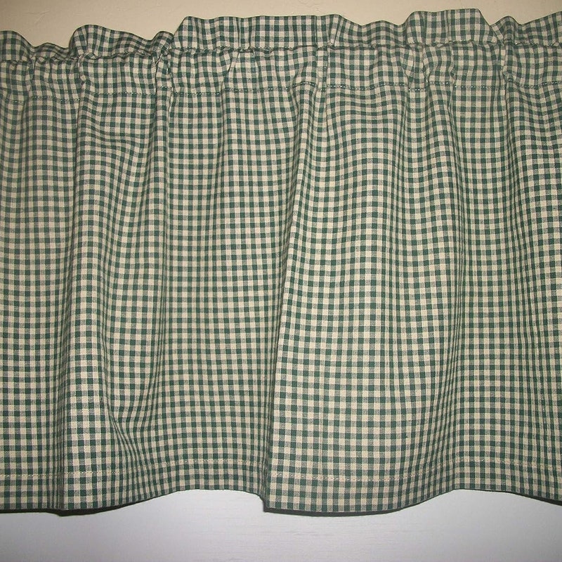 Green Valance - Etsy