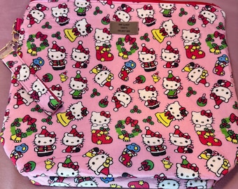 Christmas Cute Kitty pink and red