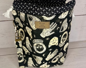 Black Ouija board Project Bag
