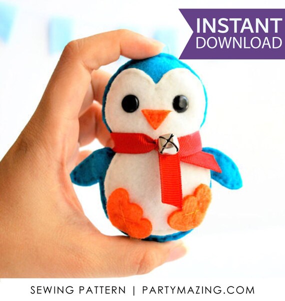 penguin plush pattern