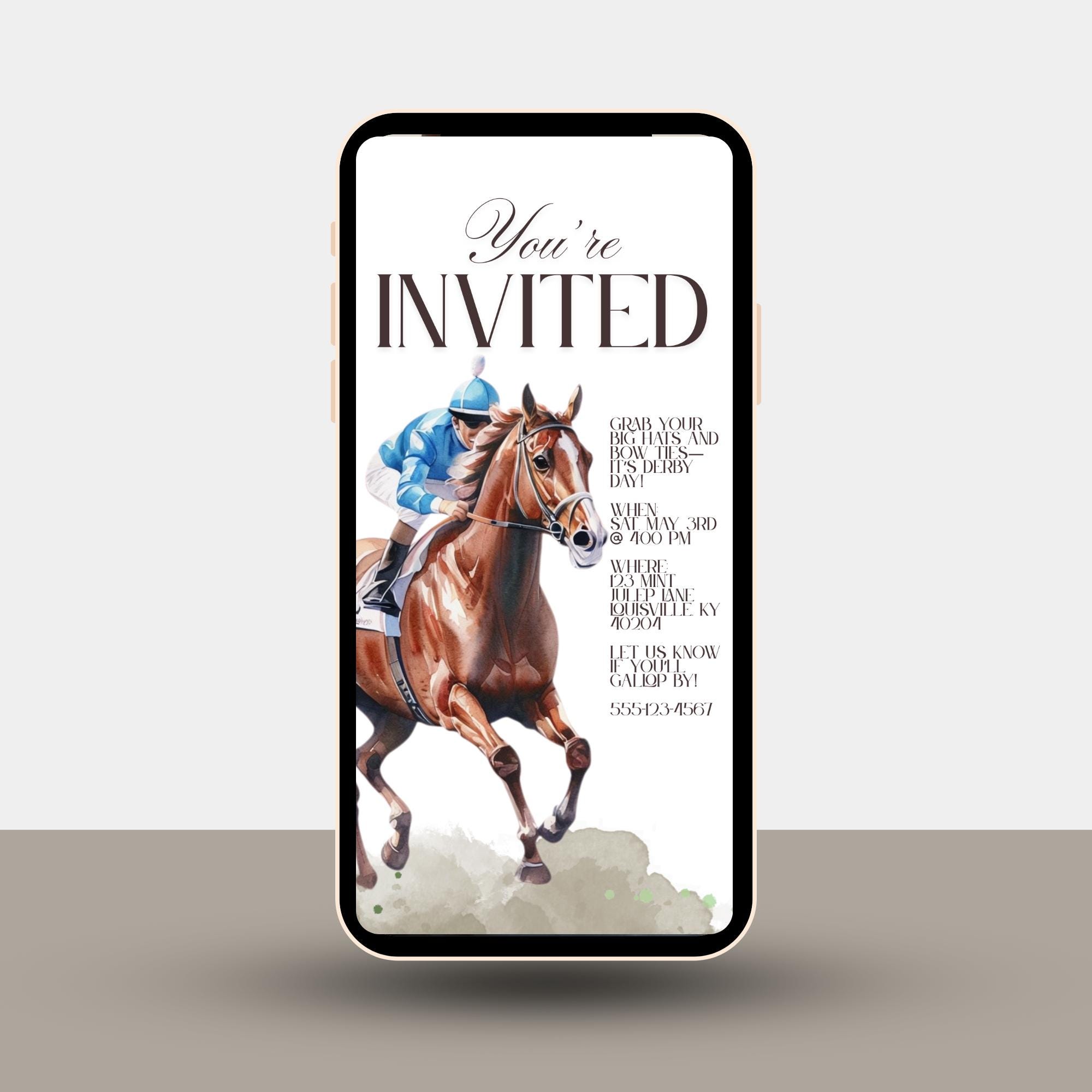 Horse race birthday - Etsy België, image size:2000x2000