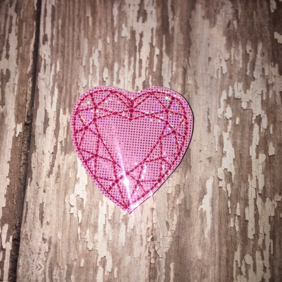 Set of Heart Rhinestone Diamond Rhinestones Diamonds Valentines