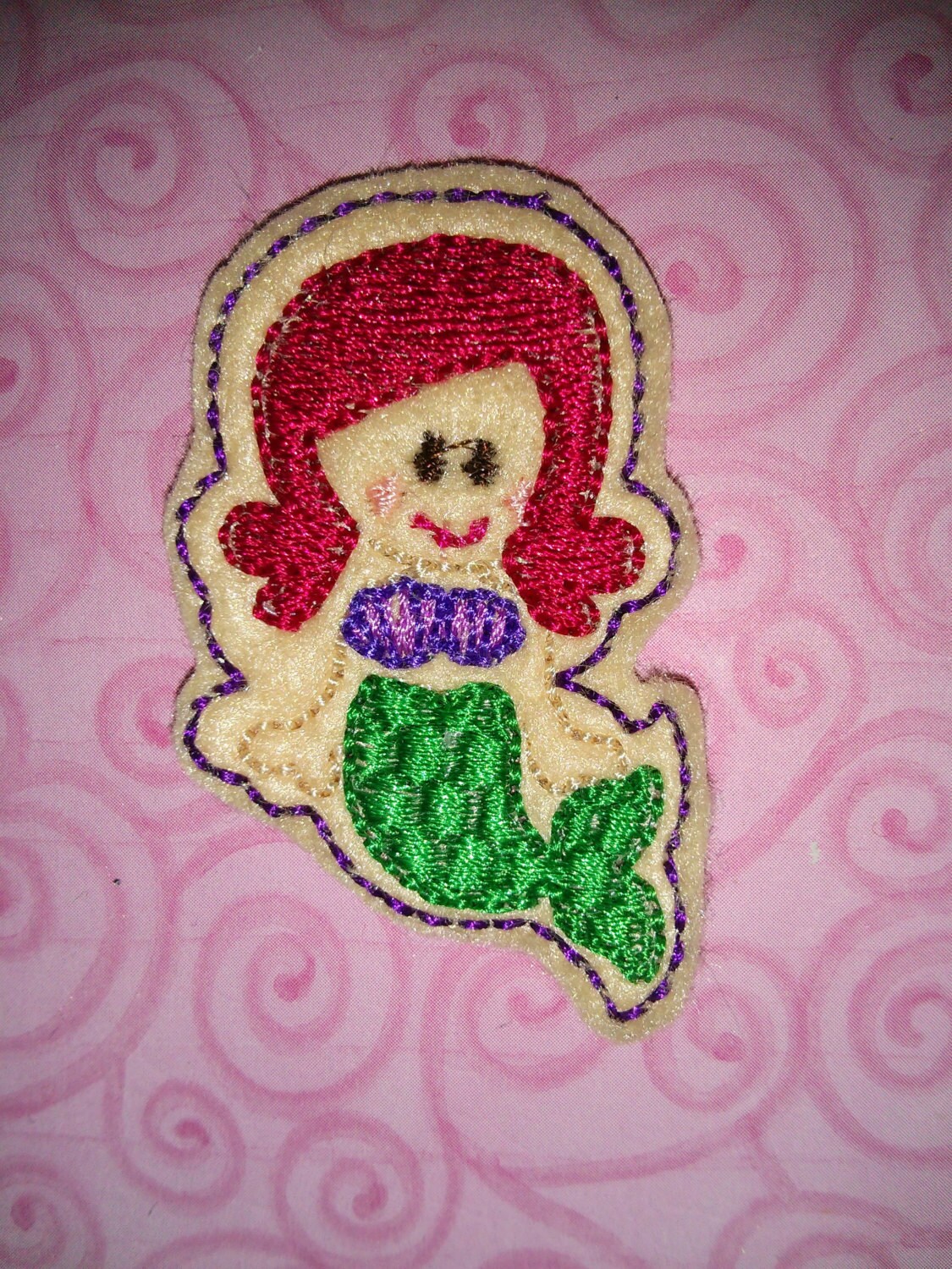 Set Of 4 Little Mermaid Ariel Princess Cutie Feltie Felt Etsy Set Of 4 Little Mermaid Ariel Princess Cutie Feltie Felt Etsy