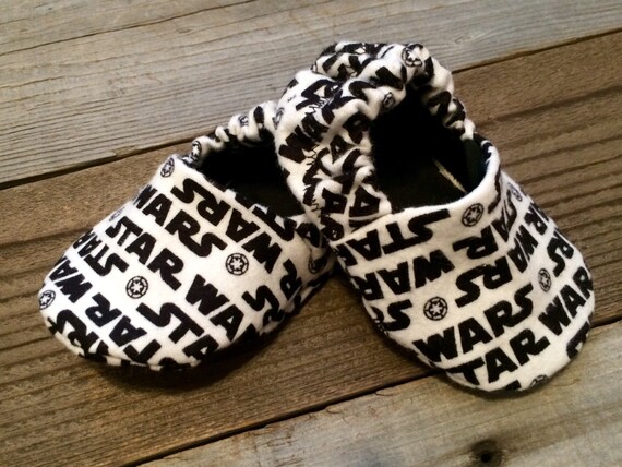 star wars baby booties