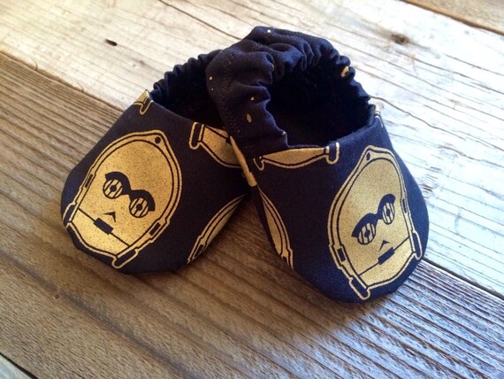 star wars baby booties