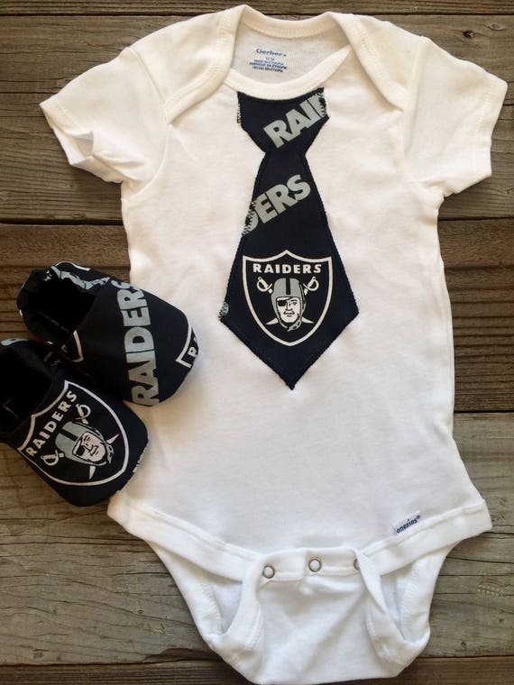 raiders baby onesie