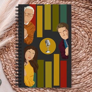 The Arconia Notebook OMITB Fan Art Inspired Only Murders in the Building Notepad Artwork Detective Murder Mystery Lovers Gift Ideas