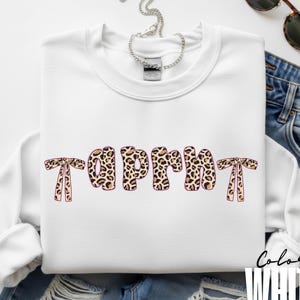 Luipaard Cheetah-sweater met ronde hals voor APRN aanwezig, geavanceerde praktijk geregistreerd verpleegkundige medische trui cadeau gezondheidszorg collega met strikken
