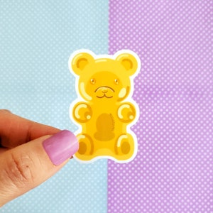 Sweet Gummy Bear Song Sticker for Sale by Aurealis