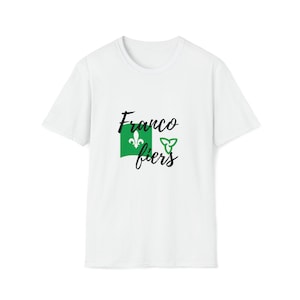 T-shirt franco-ontarien | chandail francais | ontario francophone