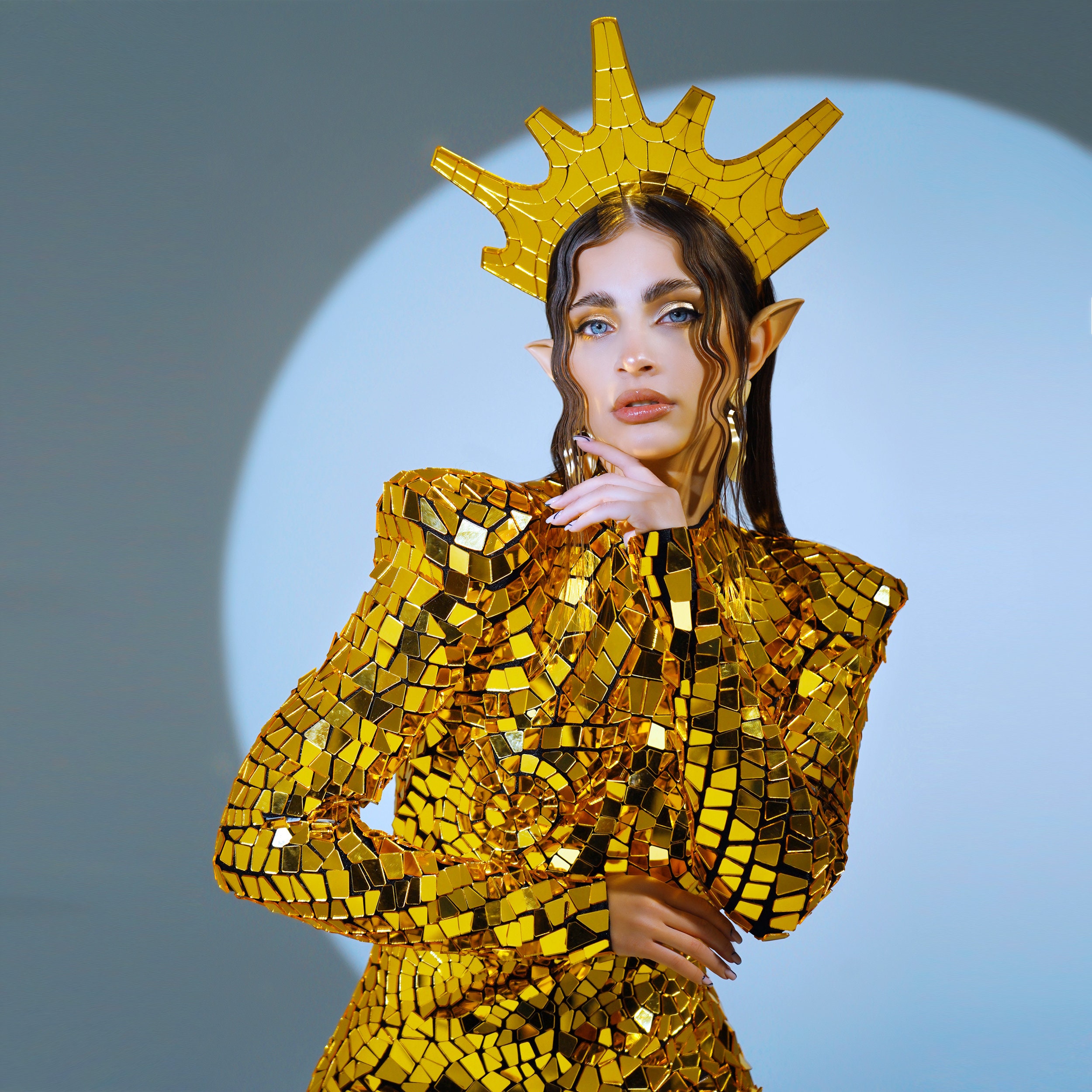 lady gaga mirror dress Mirror dress rave
