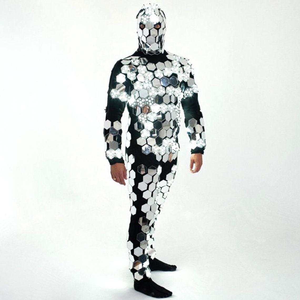 LED Mirror Dance Costume Mirror LED Style _M54 Etsy