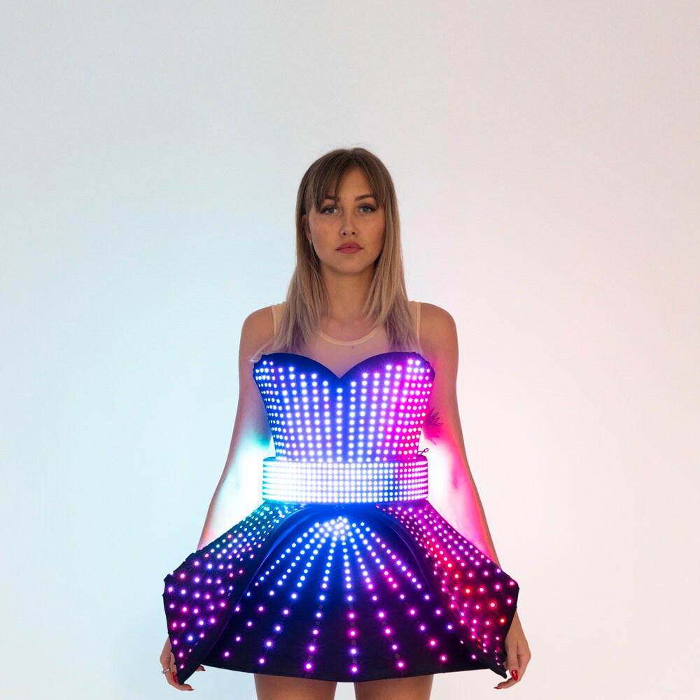 rainbow rave clothes