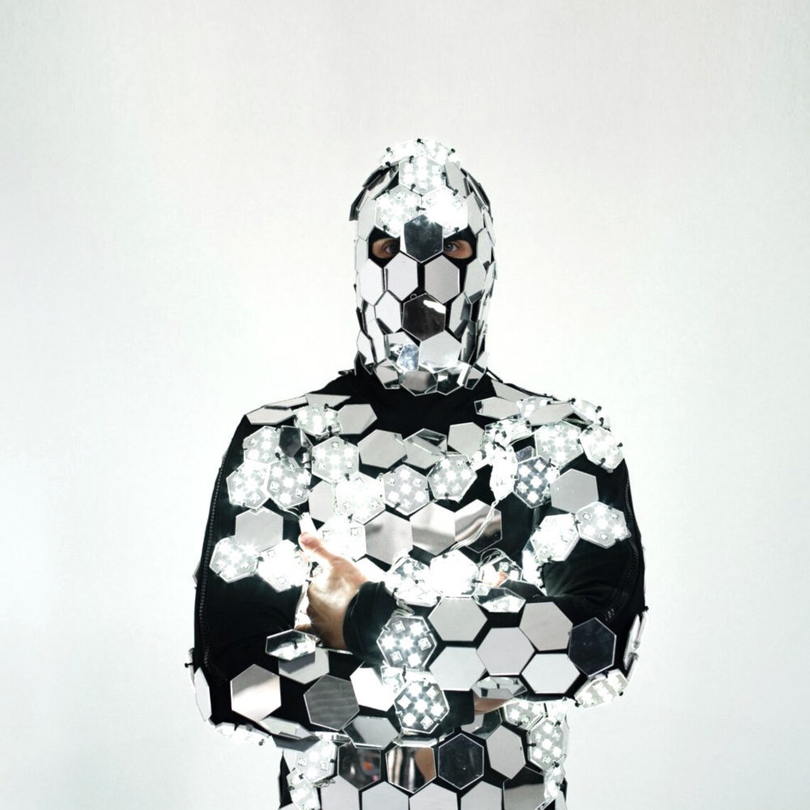 LED Mirror Dance Costume Mirror LED Style _M54 Etsy