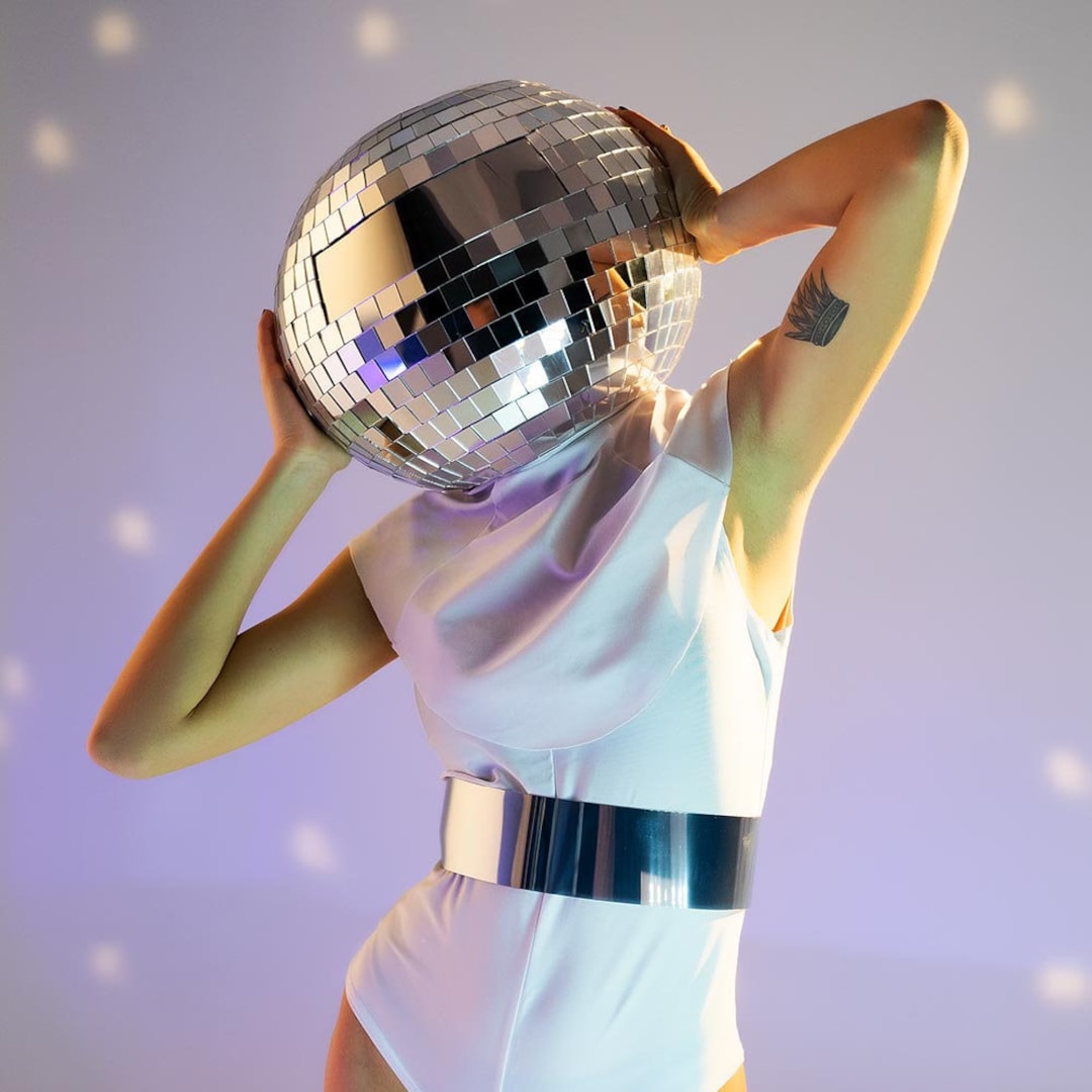 Disco Ball Sphere Masquerade Mirror Mask Mens Rave Full Head Mask Mardi Gras Christmas Burning Man by ETERESHOP O22 Etsy Canada