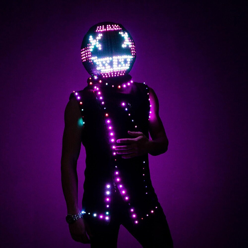 led helmet